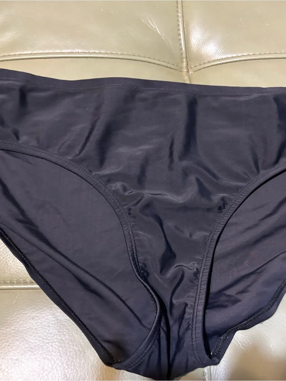 Jones New York Black Bikini Bottoms - Classic Fit
